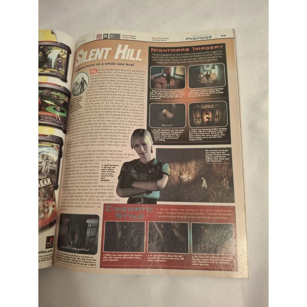 PSM Playstation Magazine 18 February 1999 Tomb Raider Silent Hill Preview RARE